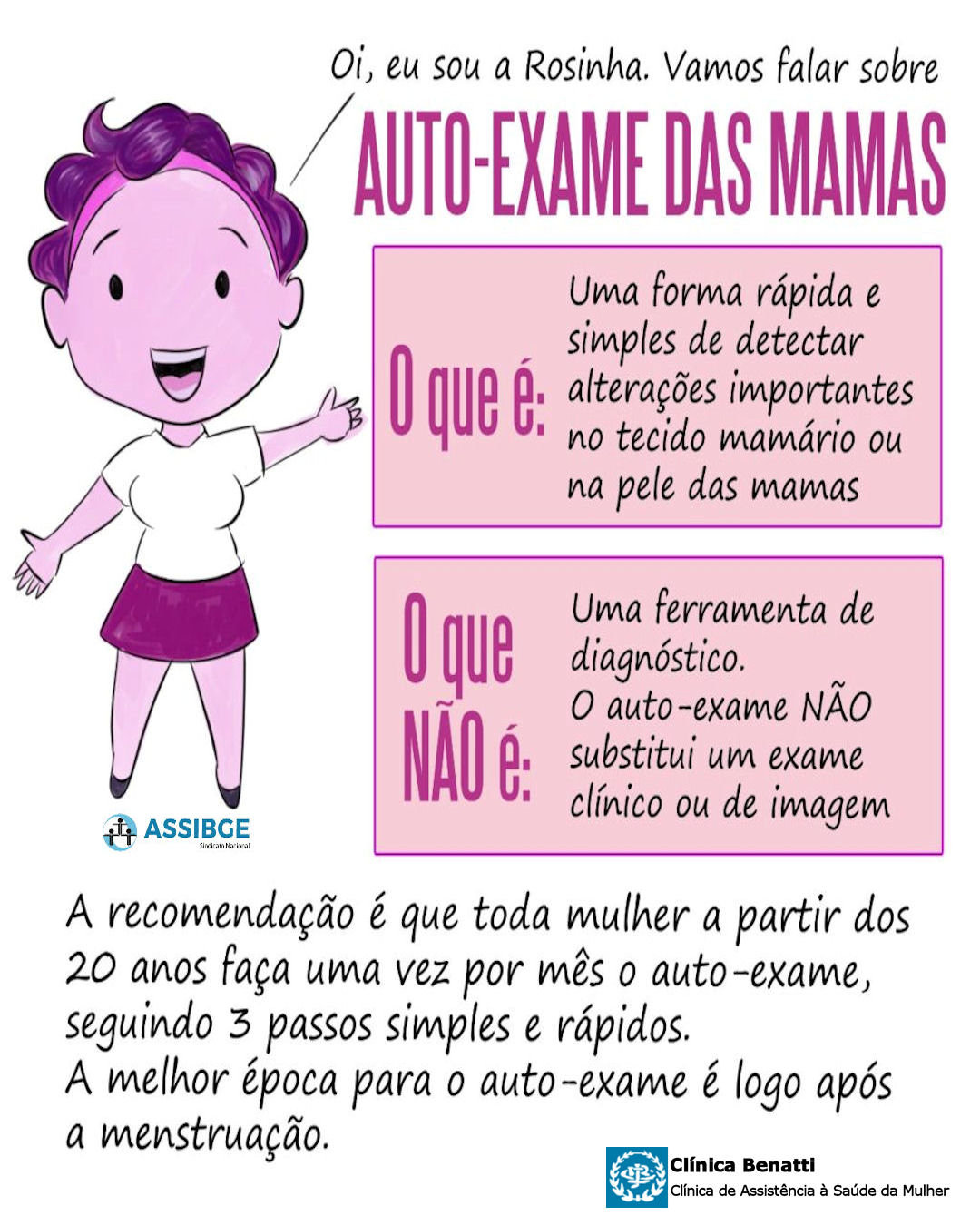 O que é o Auto-Exame de Mamas