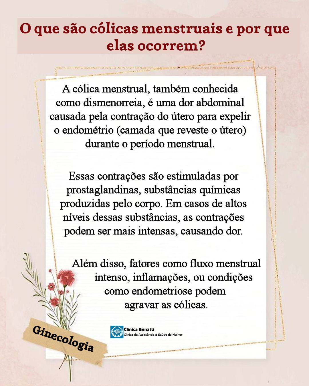 Como Aliviar as Cólicas Menstruais?