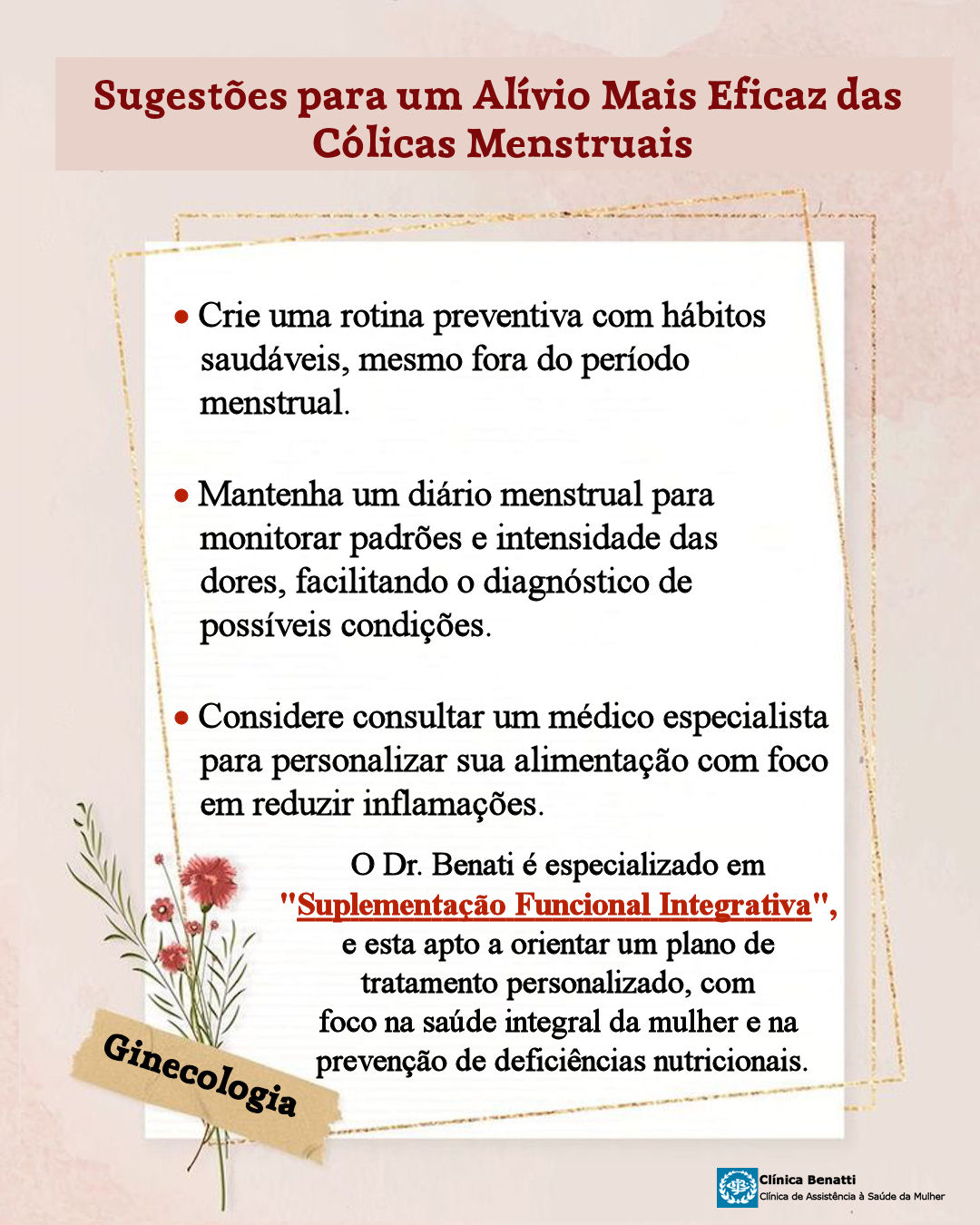 Como Aliviar as Cólicas Menstruais?