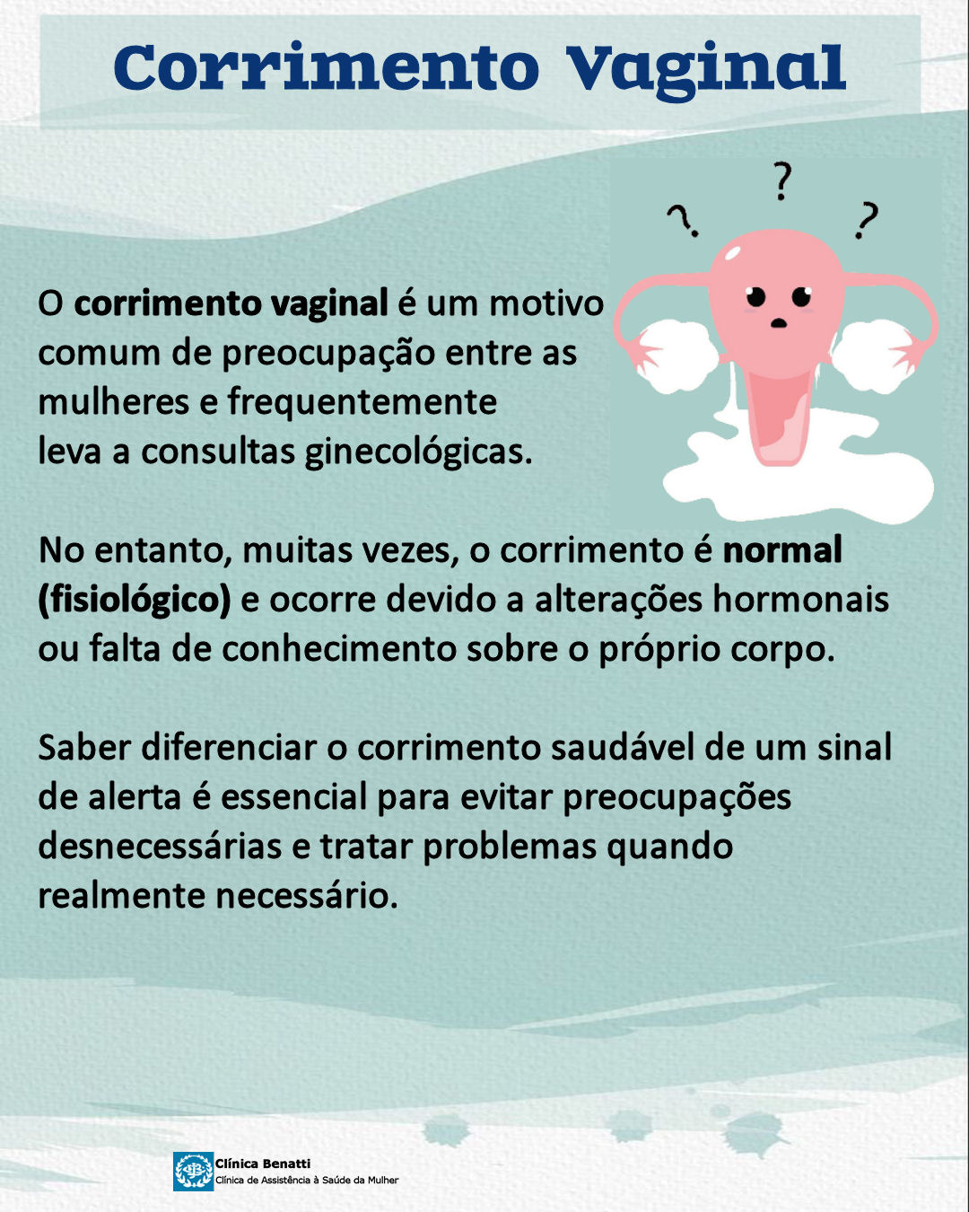 Corrimento Vaginal: Saiba Identificar os Tipos, Causas e Quando Procurar um Ginecologista!