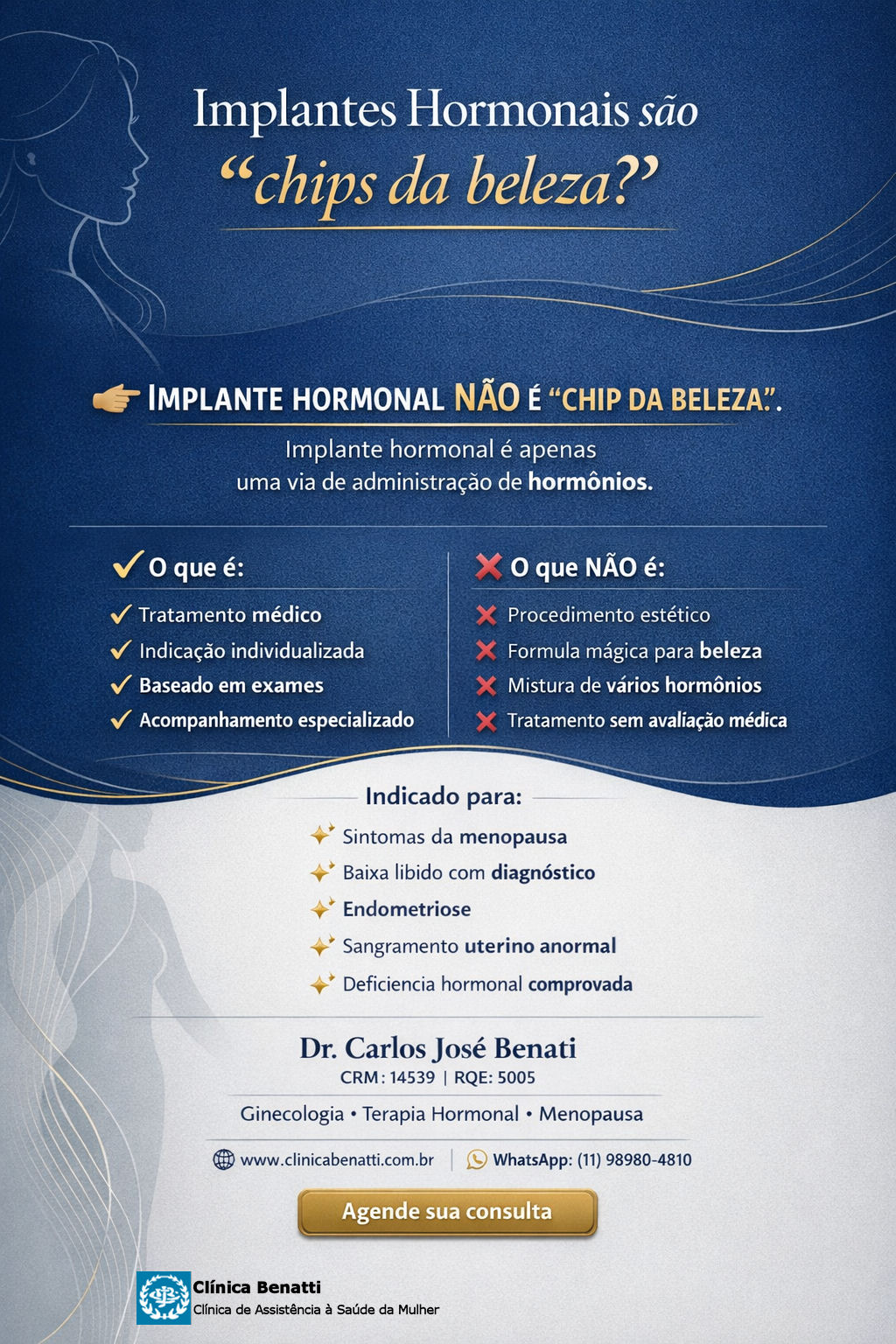 Implantes Hormonais são “chips da beleza”?