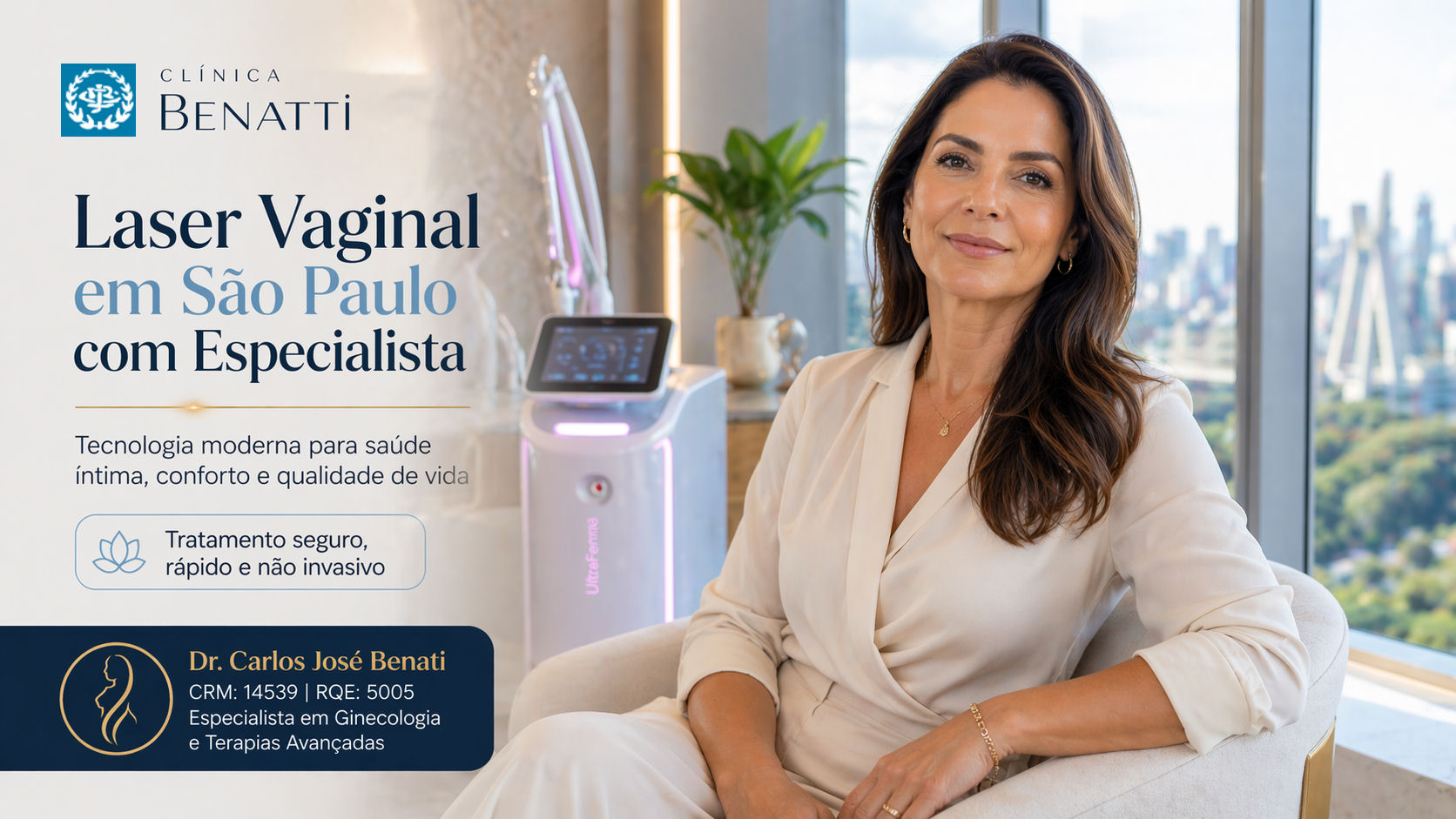 laser vaginal em São Paulo com especialista Dr Carlos José Benati | CRM 14539