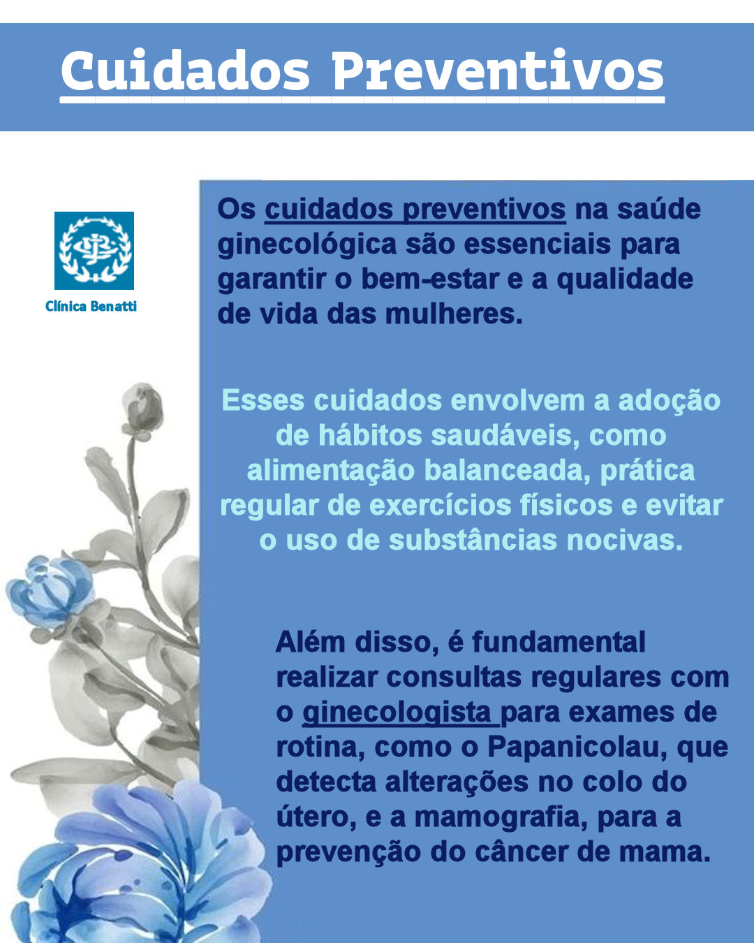 Cuidados Preventivos na Saúde Ginecológica