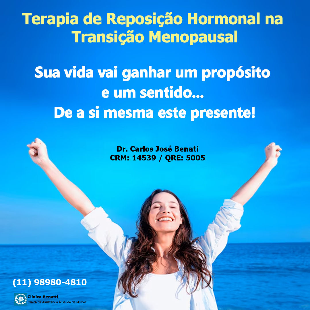 A Terapia de Reposição Hormonal (TRH) é um tratamento que repõe os hormônios que diminuem durante a menopausa, ajudando a aliviar sintomas como ondas de calor, insônia, irritabilidade e fadiga. Além de melhorar a qualidade de vida, a TRH também protege a saúde óssea e cardiovascular, reduzindo o risco de osteoporose e doenças do coração. Com os avanços da medicina, esse tratamento se tornou mais seguro e eficaz, quando feito com acompanhamento especializado. Cada mulher é única, por isso, a reposição hormonal deve ser personalizada.