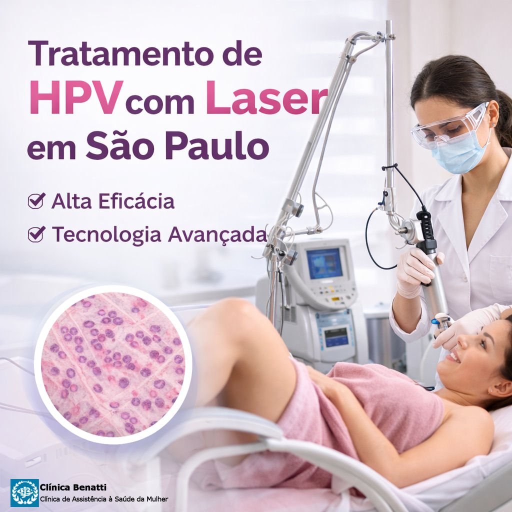 Tratamento de HPV a laser em São Paulo com CO2