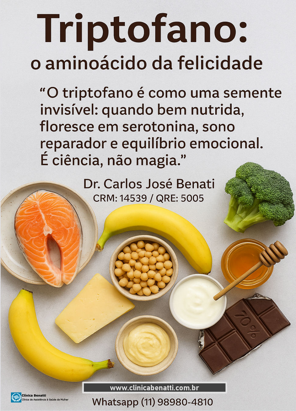 Triptofano: o aminoácido da felicidade que pode transformar seu humor e seu sono